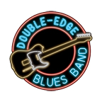 Double-Edge Blues Band neon logo